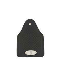 Fender Mud Flaps Rear W/Logo Black.